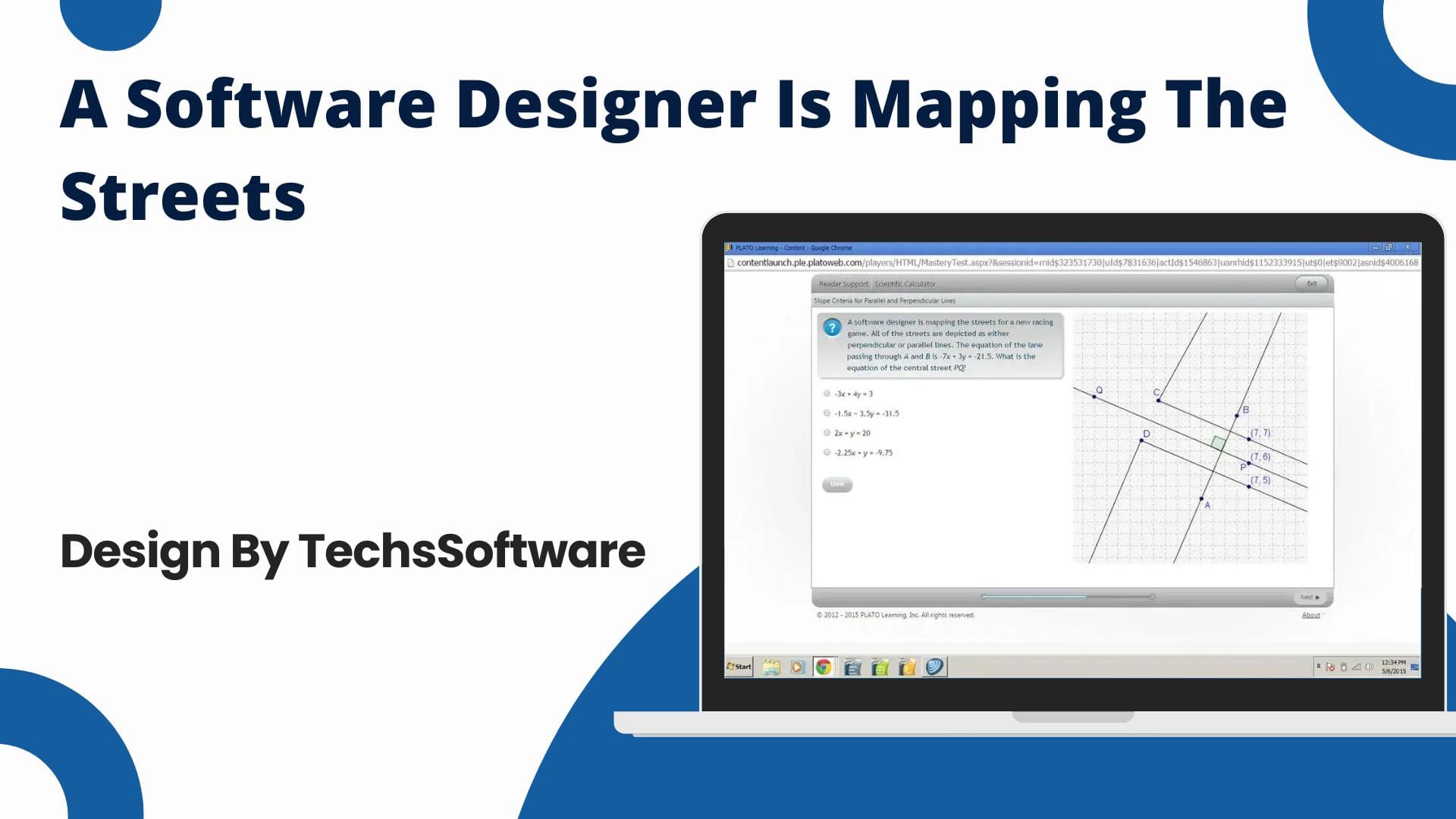 A Software Designer Is Mapping The Streets