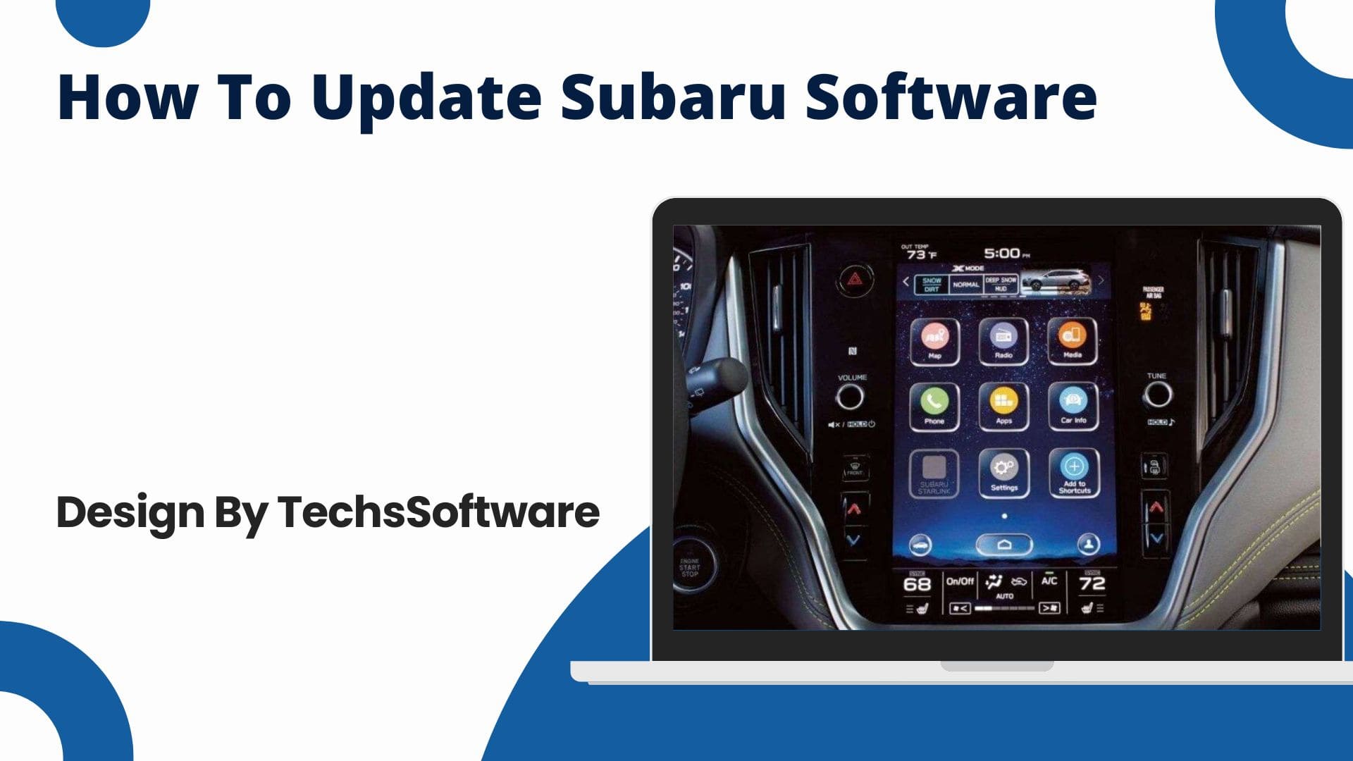 How To Update Subaru Software