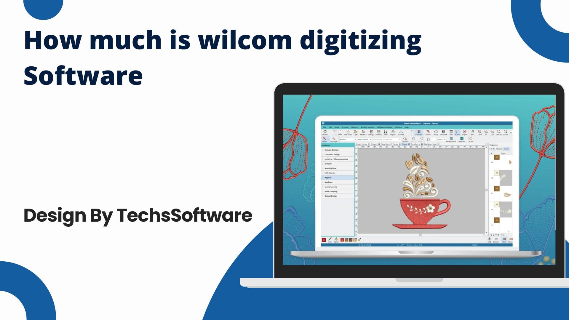 How much is wilcom digitizing Software