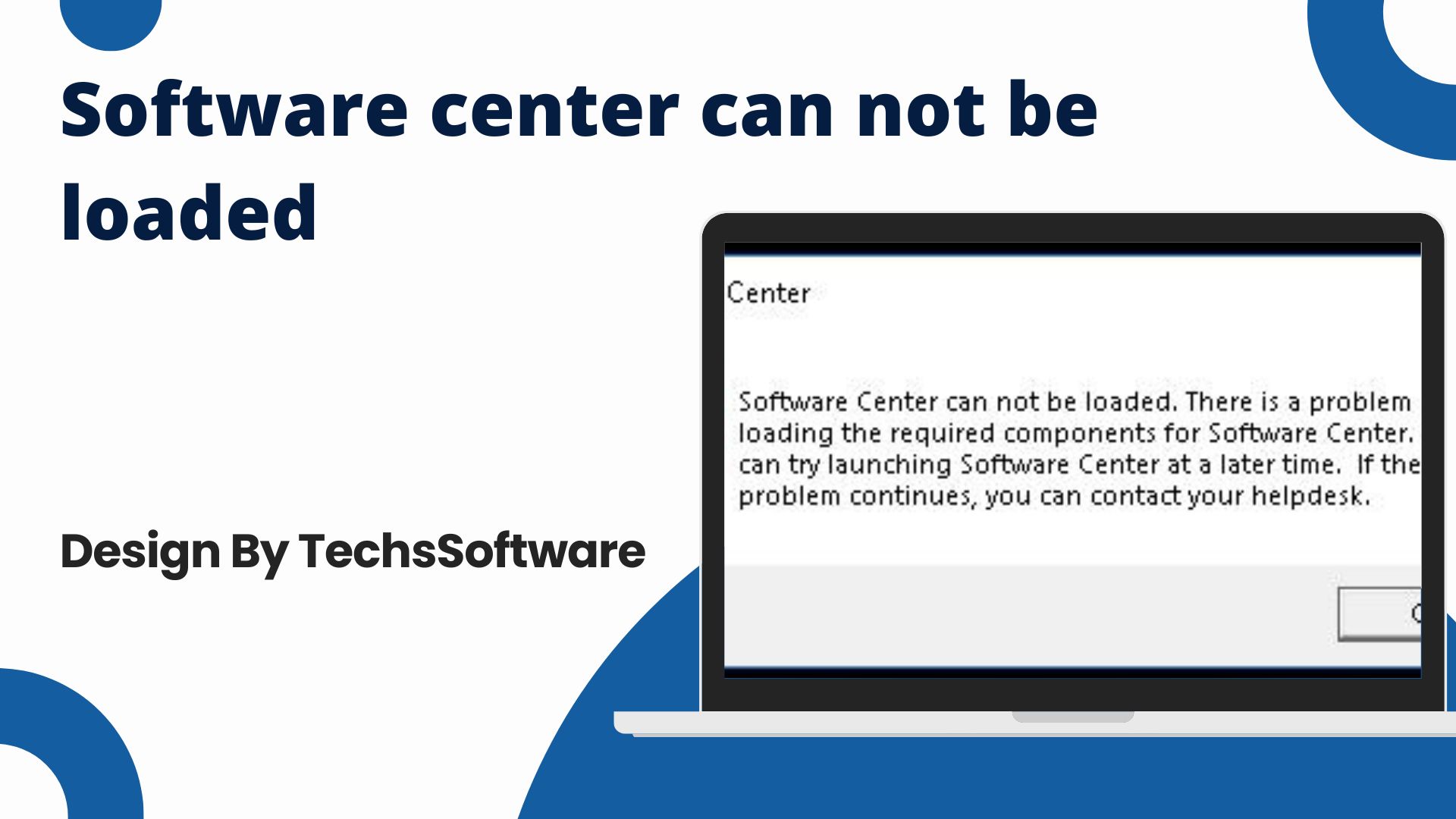 Software center can not be loaded