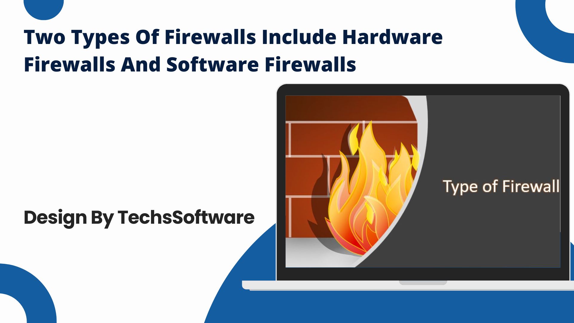 Two Types Of Firewalls Include Hardware Firewalls And Software Firewalls