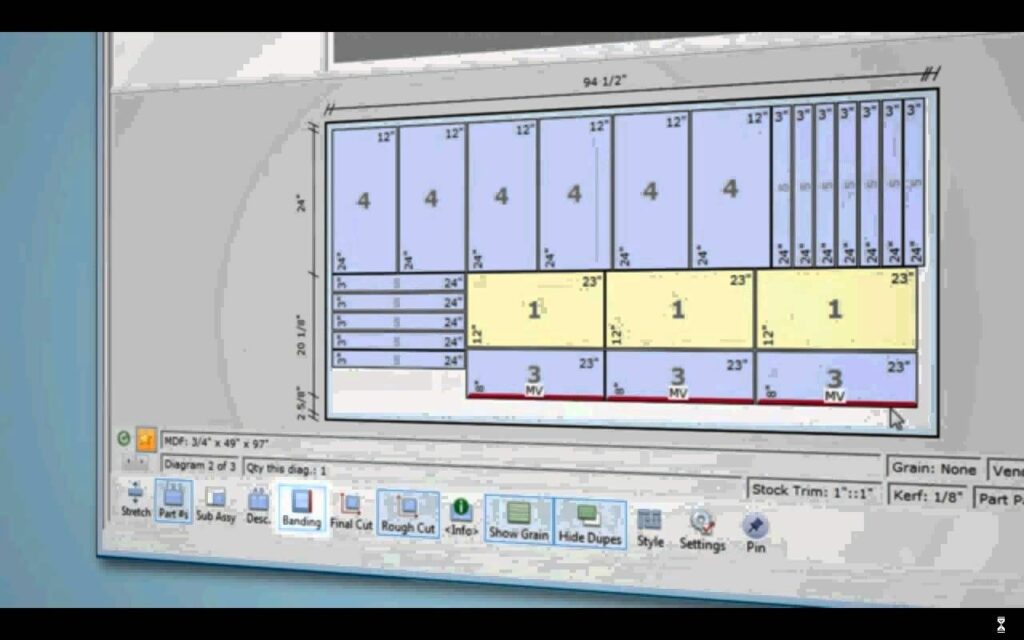 What is Woodworking Software with Cut List?