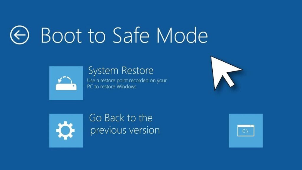 Use Safe Mode:
